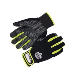 Ergodyne Proflex‎ 817WP Thermal Waterproof Work Gloves Black Lime Large S 7